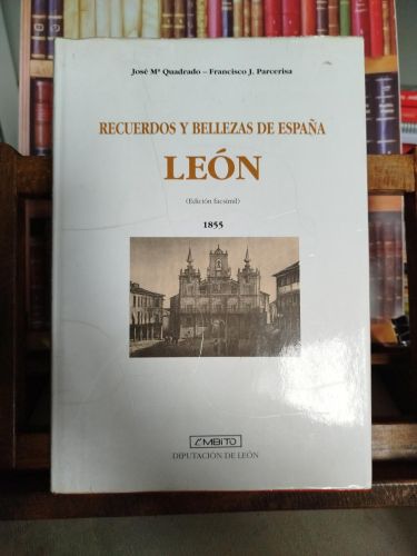 Portada del libro de Recuerdos y bellezas de España: León