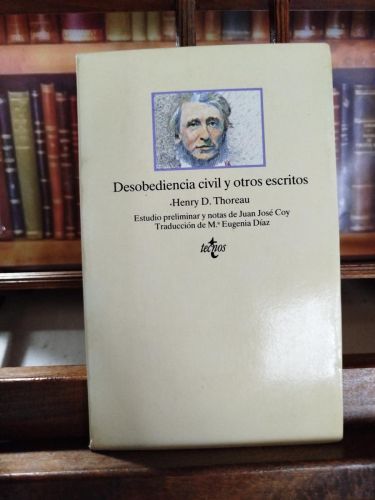 Portada del libro de Desobediencia civil y otros escritos