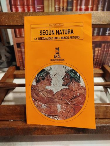 Portada del libro de Según natura: la bisexualidad en el mundo antiguo