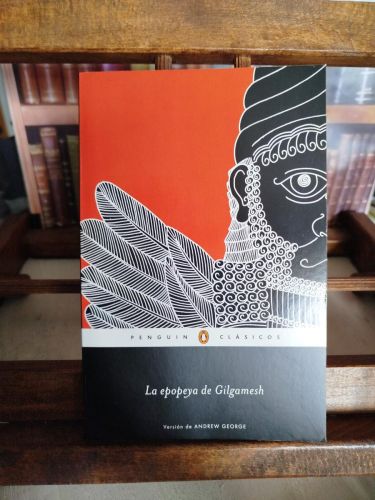 Portada del libro de La epopeya de Gilgamesh