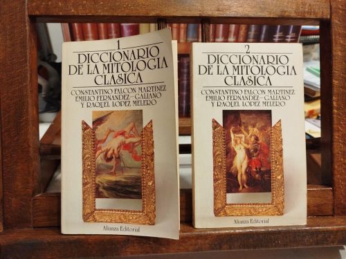 Portada del libro de Diccionario de la mitología clásica (2 Vol.)