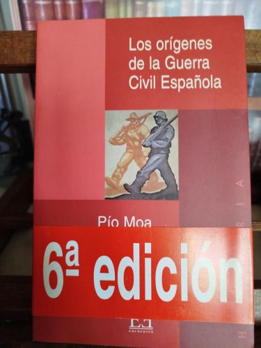 Portada del libro de Los orígenes de la guerra civil española