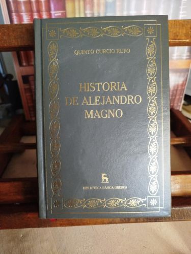 Portada del libro de Historia de Alejandro Magno