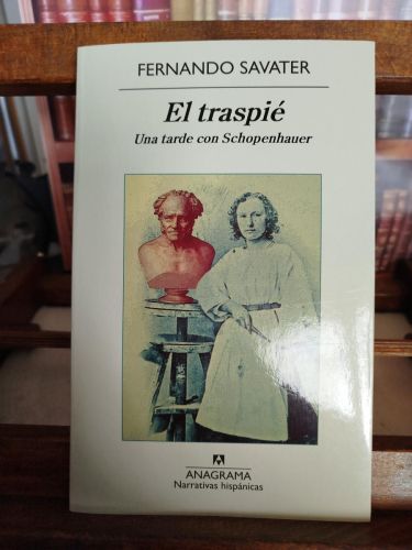 Portada del libro de El traspié: una tarde con Schopenhauer
