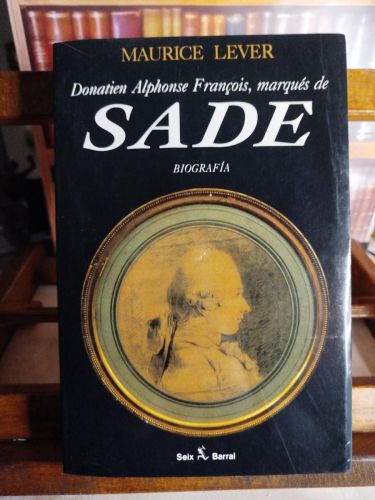 Portada del libro de Donatien Alphonse François, marqués de Sade