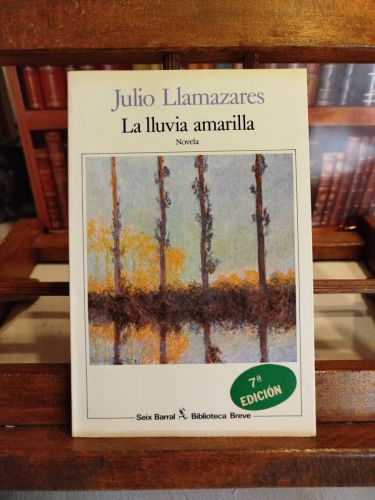Portada del libro de La lluvia amarilla