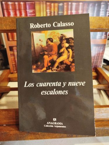 Portada del libro de Los cuarenta y nueve escalones