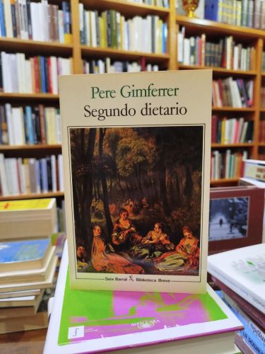 Portada del libro de Segundo dietario (1980-1982)