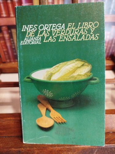 Portada del libro de El libro de las verduras y las ensaladas