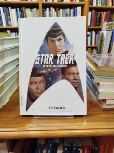Portada del libro de Star Trek: el viaje de una generación