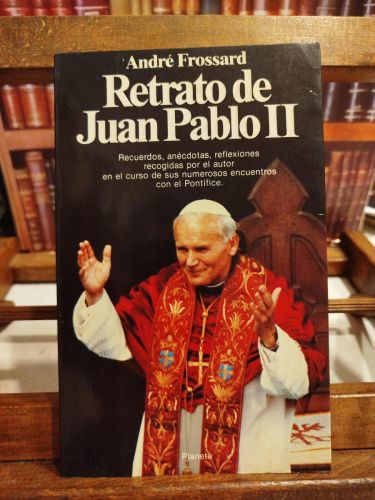 Portada del libro de Retrato de Juan Pablo II: Recuerdos, anécdotas... 