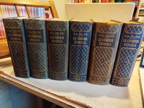 Portada del libro de La comedia humana (6 Vol.)