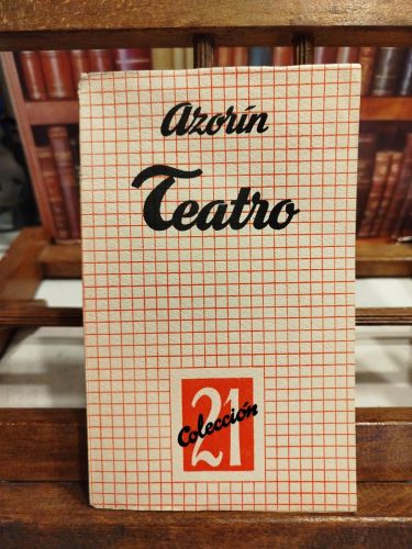 Portada del libro de Teatro