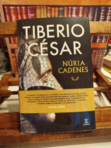Portada del libro de Tiberio César