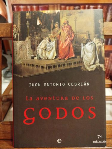 Portada del libro de La aventura de los godos