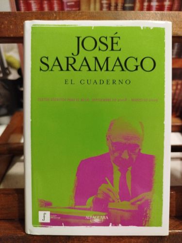 Portada del libro de El cuaderno: textos escritos para el blog. Septiembre de 2008 - marzo de 2009.