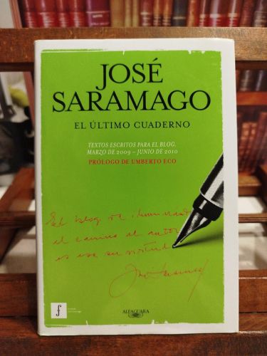 Portada del libro de El último cuaderno: textos escritos para el blog. Marzo de 2009-junio de 2010 