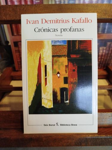 Portada del libro de Crónicas profanas