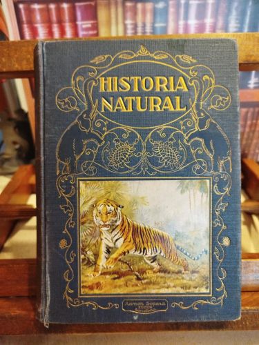 Portada del libro de Historia natural popular