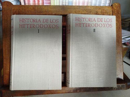 Portada del libro de Historia de los heterodoxos españoles (2 Vol.)