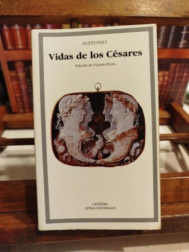 Portada del libro de Vidas de los Césares