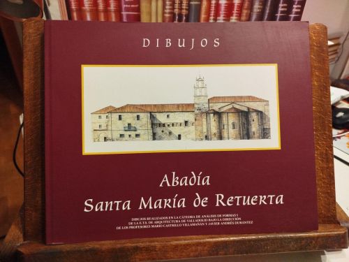 Portada del libro de Abadía Santa María de Retuerta: dibujos.