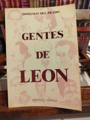 Portada del libro de Gentes de León