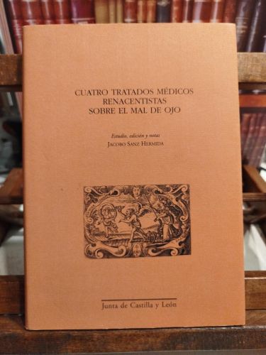 Portada del libro de Cuatro tratados médicos renacentistas sobre el mal de ojo