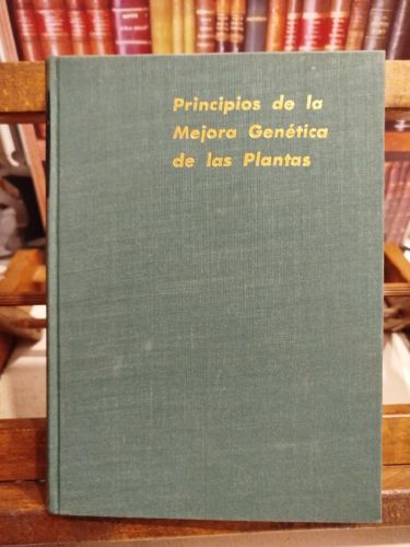 Portada del libro de Principios de la mejora genetica de las plantas