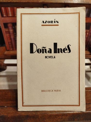 Portada del libro de Doña Inés