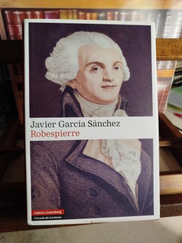 Portada del libro de Robespierre