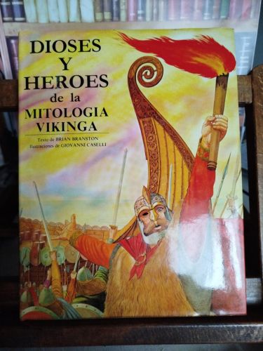 Portada del libro de Dioses y héroes de la mitología vikinga