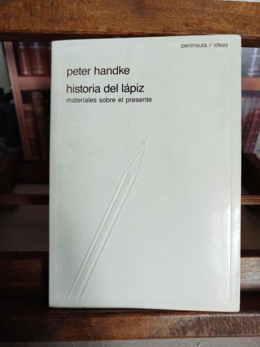 Portada del libro de Historia del lápiz: Materiales sobre el presente