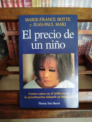 Portada del libro de El precio de un niño: cuatro años en el infierno de la prostitución infantil en Bangkok 