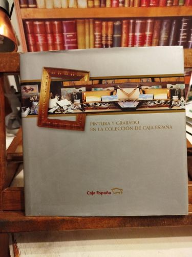 Portada del libro de Pintura y grabado en la colección de Caja España