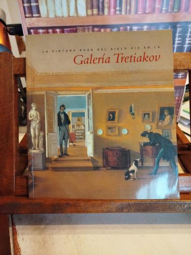 Portada del libro de La pintura rusa del siglo XIX en la Galería Tretiakov