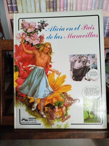 Portada del libro de Alicia en el país de las maravillas
