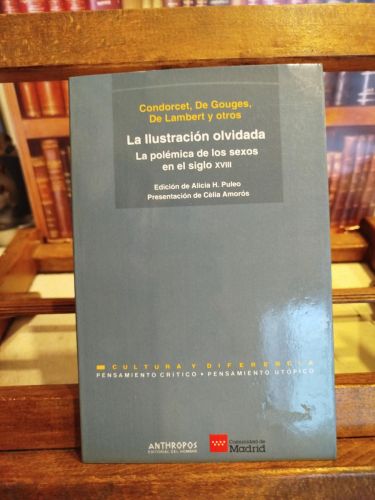 Portada del libro de La Ilustración olvidada: polémica de los sexos en el siglo XVIII
