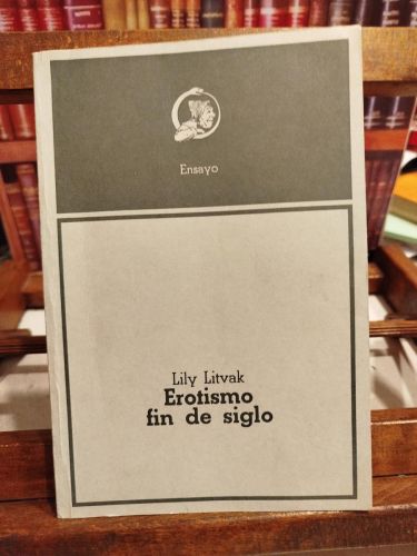 Portada del libro de Erotismo fin de siglo