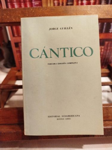 Portada del libro de Cántico (Fe de vida)