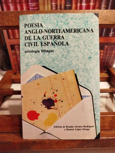 Portada del libro de Poesía anglo-americana de la Guerra Civil española: antología bilingüe