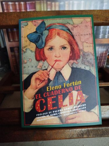 Portada del libro de El cuaderno de Celia
