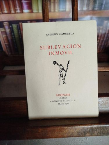 Portada del libro de Sublevación inmóvil