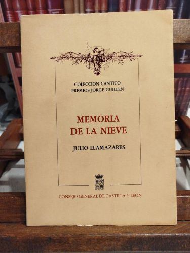 Portada del libro de Memoria de la nieve