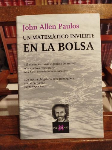 Portada del libro de Un matemático invierte en la Bolsa
