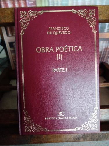 Portada del libro de Obra poética (I): parte I