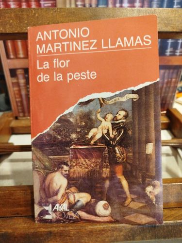 Portada del libro de La flor de la peste