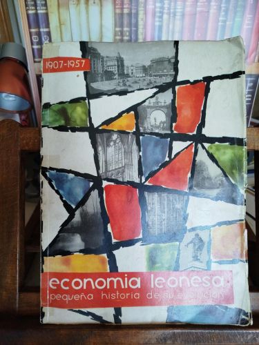 Portada del libro de Economía leonesa 1907-1957: pequeña historia de su evolución 