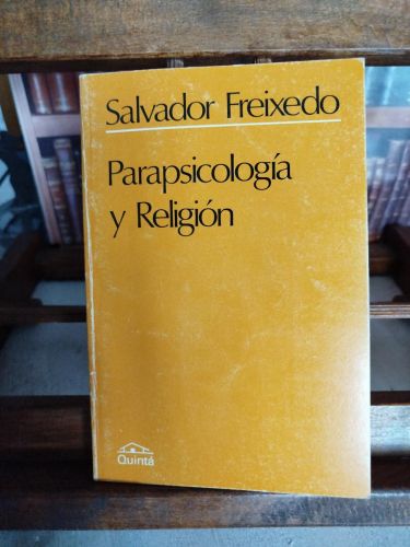 Portada del libro de Parapsicología y religión