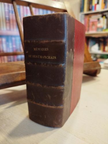 Portada del libro de Mémoires de Beaumarchais (5 tomos en 1 volumen)